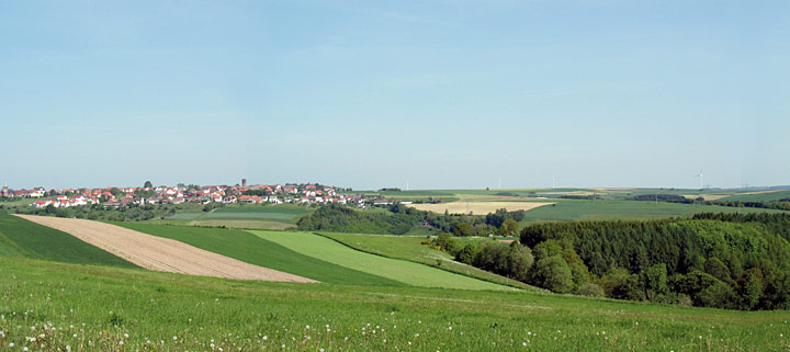 Landschaft bei Weselberg