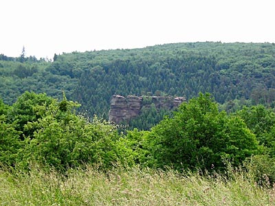 Felsformationen im Saarburger Wald