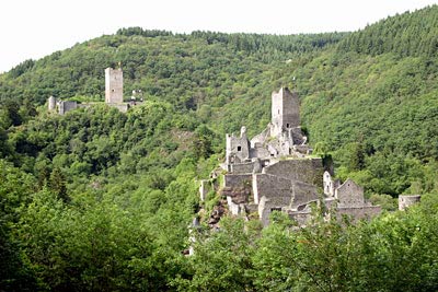 Burgen in Manderscheid