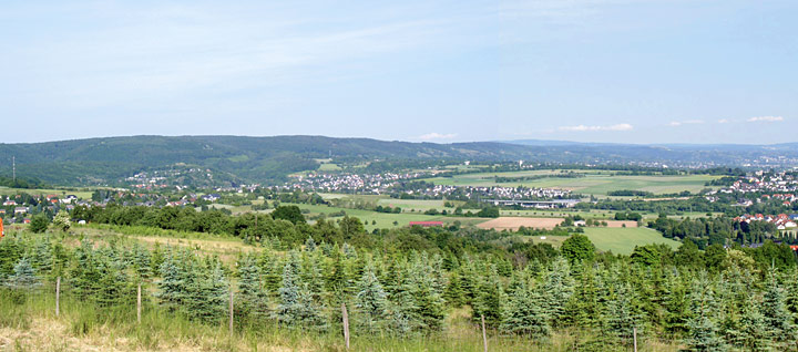 Landschaft im Raum Oberbieber / Niederbieber