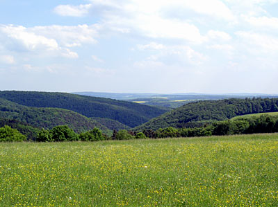 Blick von der Höhe bei Hömberg