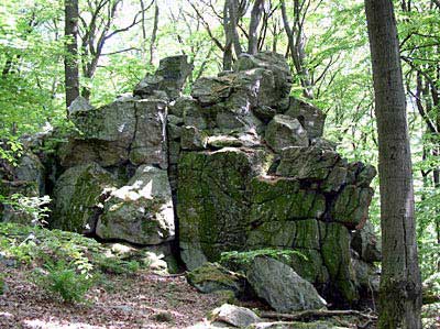 Felsen auf dem Malberg