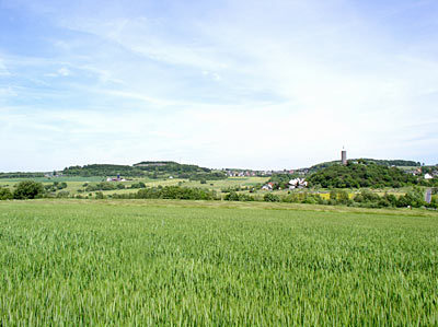 Landschaft bei Hartenfels